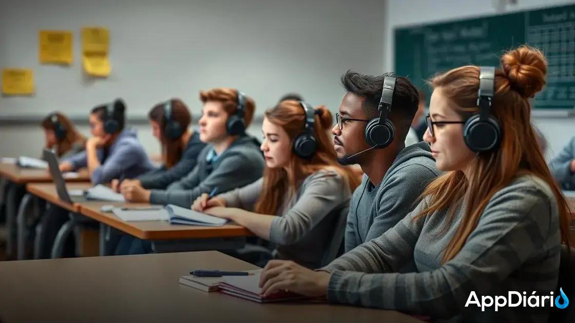 Como a escrita em áudio pode impactar a educação