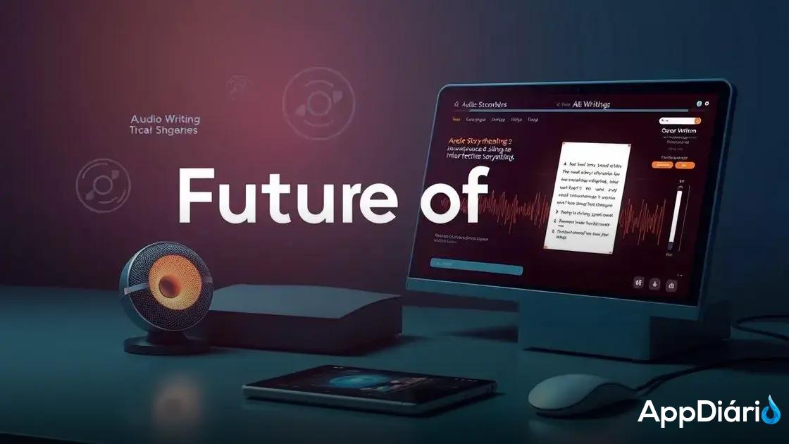 Futuro da escrita em áudio