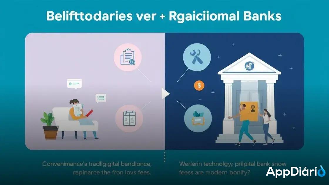 Vantagens em relação aos bancos tradicionais