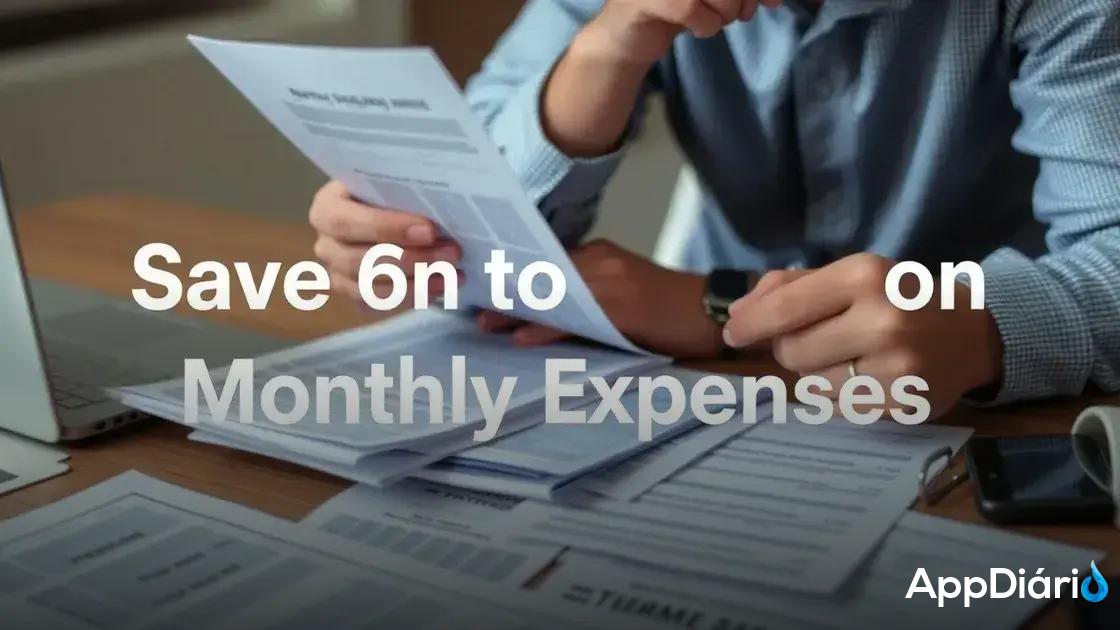 Dicas para reduzir contas do mês